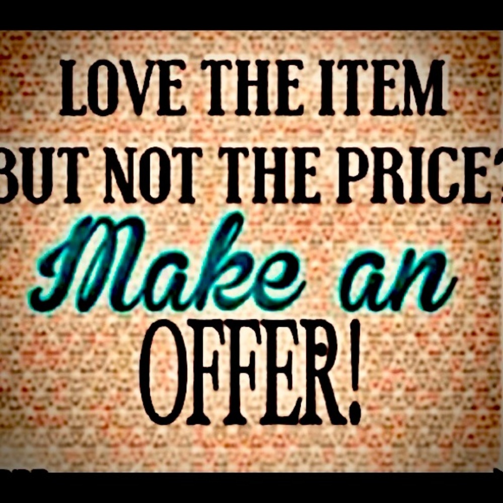 Make an offer and don’t forget to bundle!!!